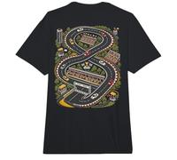 Tapete de Juego Start Finish Race Track Dad Back Comfort Colors Adult Heavyweight T-Shirt