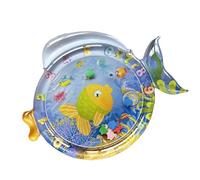Tapete De Juegos Acuáticos Para Bebés - Tapete De Agua Tummy Time | Alfombra De Juego Con Agua Segura Tiempo Abajo | Linda Alfombra De Agu A Para Bebé Para Verano, Interior Y Exterior, Promueve L