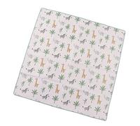 Tapete de Juegos para Bebés, Lindos Patrones de Fibra de Poliéster, Tapete para Gatear para Juegos de Bebés, Evita que Se Resbale Suave para Uso Doméstico