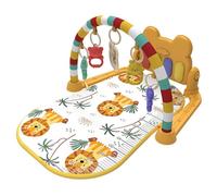 Tapete de Juegos para Gimnasio para bebés | Centro de Actividades para bebés con música y luz Tapete de Juegos para Gimnasio fácil y Seguro con Colgante de sonajero Juguetes para Pasar Boca Abajo par