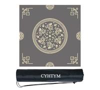 tapete de Mahjong, Mahjong Pad, tapete de Mesa portátil Grande for Interiores, Adecuado for póquer y Juegos