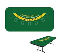 Tapete De Mesa De Póker - Alfombrilla Antideslizante Grande, Tela Suave Estilo , Superficie 120x60cm | Cubierta Profesional para Juegos Usada En Noche De Póker Fiesta Temática Torneos