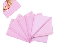 Tapete de mesa de uñas - Alfombrilla de silicona para estación de trabajo para manicura, resistente al calor, antideslizante, con bordes elevados y compartimentos para herramientas, botellas y