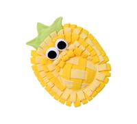 Tapete de Olfateo para Cachorros, Juguete de Enriquecimiento y Puzzle con Formas Divertidas de Frutas, Tapete Olfateo Alimentación Lenta Mascotas, para Razas Medianas y Grandes,