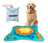 Tapete de olfateo para perros con clic, juguete de rompecabezas para enriquecimiento, estimulación mental, lucha contra el aburrimiento, alimentador lento y alfombra de actividad, cordón ajustable,