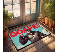 Tapete de otoño para puerta delantera, tapete de bienvenida de The Mighty Gorilla para interiores (40 x 60 cm)