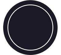 Tapete de póquer Redondo for Texas Holdem, tapete portátil con repelencia Adicional al Agua con Bolsa de Transporte for Entretenimiento en el hogar, noche de Juegos(001)