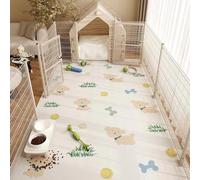 Tapete de PVC resistente a la suciedad, impermeable, resistente a la orina, tapete para mascotas, mantel individual antideslizante para niños, tapete de juego para dormitorio, parque infantil (estilo