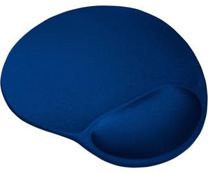 Tapete de ratón ergonómico Trust azul con gel