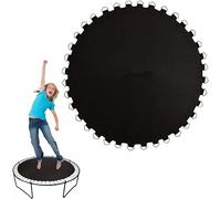 Tapete de repuesto para trampolín de fitness, compatible con trampolín redondo de 6 pies, 42 hebillas, accesorios para saltar de forma segura