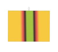 Tapete de secado de platos con estampado alternativo amarillo y azul para encimera de cocina, tapete absorbente para encimera de cocina, almohadilla de secado de platos para platos, utensilios, ollas