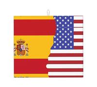 Tapete de secado de platos de cocina con patrón de rebaño de bisontes norteamericanos, decorativo, duradero y lavable, tapete antideslizante súper absorbente de 16 x 18 pulgadas