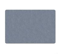 Tapete de secado de platos de cocina, súper absorbente, almohadilla de contador de barro de diatomeas de secado rápido con base de silicona antideslizante y cojín para proteger la cristalería (50 x 60