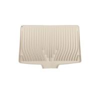 Tapete de secado de platos, para encimera de cocina, aislante del calor, ideal para cocina con pendiente y tamaño de plato, 1 paquete, variedad de colores disponibles en varios colores (blanco)