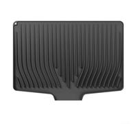 Tapete de secado de platos para encimera de cocina con diseño de pendiente de apertura de drenaje para un drenaje eficiente del agua, almohadilla aislante térmica para vajilla (negro)