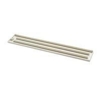 Tapete de secado de platos, tapete escurridor de platos, almohadilla antideslizante súper absorbente, diseño de secado rápido de 17.7 x 3.15 pulgadas, para espacios estrechos de fregadero, accesorios