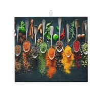 Tapete de secado multiusos de condimentos y especias, mejora tu utilidad de cocina de una manera elegante