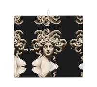 Tapete de secado para cocina YTUOPWE Beautiful Medusa Picture ultra absorbente, reversible y elegante tapete de encimera de cocina