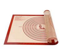 Tapete de Silicona Extra Grande para pastelería con Medidas 71×51 cm, Tapetes para amasar y hornear, Tapete para Pasta/Pizza/Torta/Pastel/Galletas/Pan/Fondant, Resistente al calor, sin BPA
