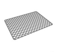 Tapete de silicona para fregadero, protectores de fregadero para fregadero de cocina, rejilla de cocina para la parte inferior del fregadero de drenaje central, alfombrillas protectoras de fregadero