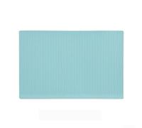 Tapete de silicona para frigorífico de 45 x 29,5 cm, impermeable, para cajones y estantes, protector antideslizante gris para armario de cocina (azul)