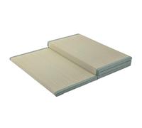 Tapete de tatami tradicional japonés, 4 pliegues, firme y cómodo, colchón de futón verde natural, ideal para meditación, yoga, sala zen, sala de té japonesa
