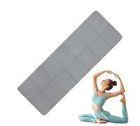 Tapete de yoga - Tapete de ejercicio grueso antideslizante | Tapetes de ejercicio de suelo, almohadilla de ejercicios de gimnasio, accesorios de estiramiento | Alfombrillas de fitness duraderas para