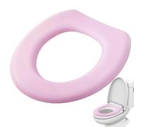Tapete elástico suave - Gancho y bucle, protector resistente no absorbente, protector de tapa fácil de limpiar, suministro de viaje portátil | Decoración estética duradera gris azul para inodoros