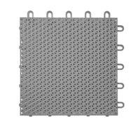 Tapete entrelazado, absorción de golpes, impermeable, baldosas de drenaje, azulejos modulares para exteriores, patio, garaje, gimnasio
