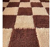 Tapete Entrelazado Resistente Al Desgaste De 12 X 12 Pulgadas, 100 Piezas - 100 Pies Cuadrados. Losetas De Alfombra De Espuma De Rompecabezas De Felpa Antideslizantes, Protección Del Piso (Color: Azu