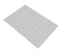 Tapete escurridor de platos, bandeja antideslizante resistente al calor, tapete de secado de platos para encimera de cocina, para el hogar, encimera, baño, fregadero, bar, refrigerador, tazas