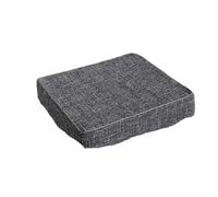 Tapete for meditación, futón, cojín for asiento de Tatami, cuadrado for silla, 1 ud para Yoga, Salón, Meditación Y Chimenea(Dark gray,50x50 thickness5cm)