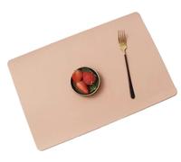 Tapete for mesa de cocina, manteles individuales, juego de manteles individuales, tapetes for mesa de comedor, mantel individual de cuero de imitación de 2/4 piezas, mantel individual con aislamiento