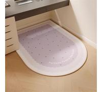 Tapete grueso con patrón de galleta for baldosas de madera(Purple,50x80cm)