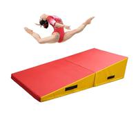 Tapete inclinado plegable para gimnasia, artes marciales, baile y yoga, solución de entrenamiento portátil y que ahorra espacio