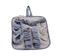 Tapete interactivo para mascotas de forraje de conejos, alfombrilla de alimentación lenta para perros, conejos, hámsters, mejora las habilidades de búsqueda de mascotas