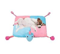 Tapete Interactivo para Perros - Alfombra sensorial para Compromiso Mental y del aburrimiento, diseño Duradero con Juguete chirriante y Juego de alimentación, tapete de Actividad para Perros