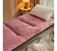 Tapete japonés plegable, colchón de futón grueso, cama plegable transpirable, súper suave, enrollable, aplicable a dormitorio, tienda de campaña/gues