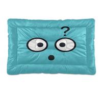 Tapete lavable para cama de perro con aspecto curioso, suave, antideslizante, para perros grandes, grandes, medianos, pequeños, 36 x 24 pulgadas