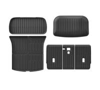 Tapete Maletero para Tesla para Model Y para Juniper 2025 Trasero para Respaldo Asiento Almohadilla Protectora Revestimiento Carga Alfombrilla Bandeja Maletero(6 X Trunk Mat)