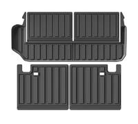Tapete Maletero para Toyota para Land para Cruiser para Prado 250 J250 Almohadilla Protectora Respaldo Trasero Revestimiento Carga Asiento 7 Plazas Bandeja Maletero(3 xTrunk Mat)