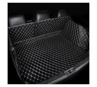 Tapete Maletero para Xpeng G9 2022, 2023 Y 2024 5 Asientos, Alfombrillas Organizadoras Depósito Barro Alfombrillas Maletero Trasero Bandeja Cuero Bandeja Maletero(Black White-1)