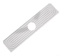 Tapete moderno de diatomita para grifo de 45 cm, para organización y mantenimiento del fregadero (blanco)