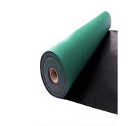 Tapete no estático ESD, tapete de mesa de goma resistente al calor for reparación electrónica, for taller/oficina(16x32x0.08in/40x80x0.2cm)