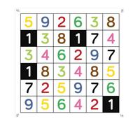 Tapete numeros tilk bee - bot - blue - bot (TLK102)
