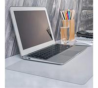 Tapete organizador de escritorio transparente de alta calidad, antideslumbrante, protector de escritorio de oficina grande, 90 x 60 cm, alfombrilla de escritorio antideslizante impermeable,