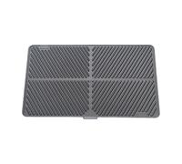 Tapete para atrapar - Tapete para Gatos | Alfombra de de Silicona para Suelo | Alfombras Plegables Extra Grandes Resistentes al Agua para Mascotas Que alimentan el hogar Interior de la