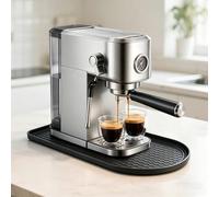 Tapete para Cafetera Alfombrilla de Silicona Apto para Delonghi Philips LatteGo Nespresso Ninja Impermeable Antideslizante Resistent al Calor Base de Cafetera 40x20cm