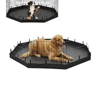 Tapete para corralito para perros, resistente al agua, lavable, para cachorros, forro antideslizante para cercas interiores, tapete de parto con capas absorbentes que soportan una fácil limpieza