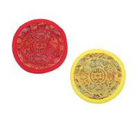 Tapete para Cuenco Sonoro Budista de Tela, 2piezas, Simple
